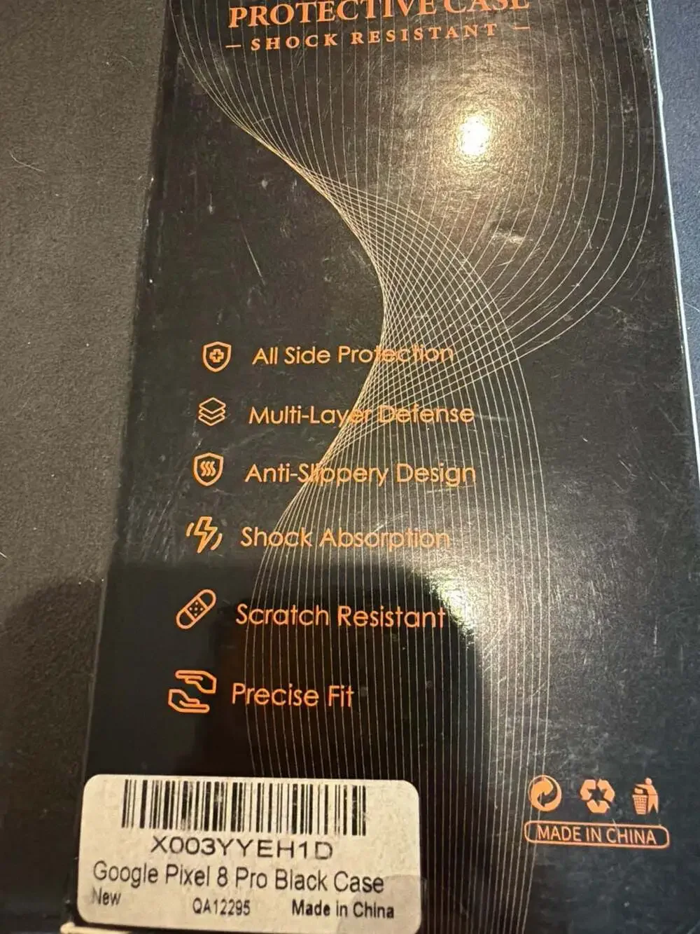 Magnetic Shockproof Protective‎ Case for Google Pixel 8 Pro - Black